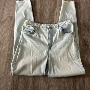 Refuge Sky Blue High-Rise Jeans